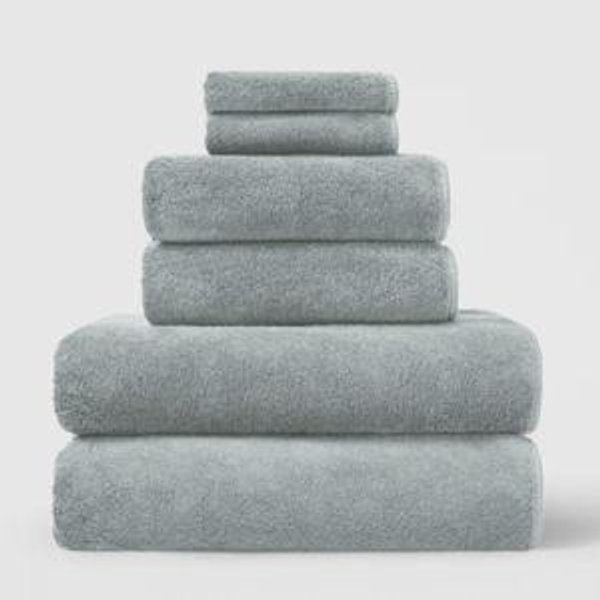Spa Towel Collection - Smoke Hand Towels