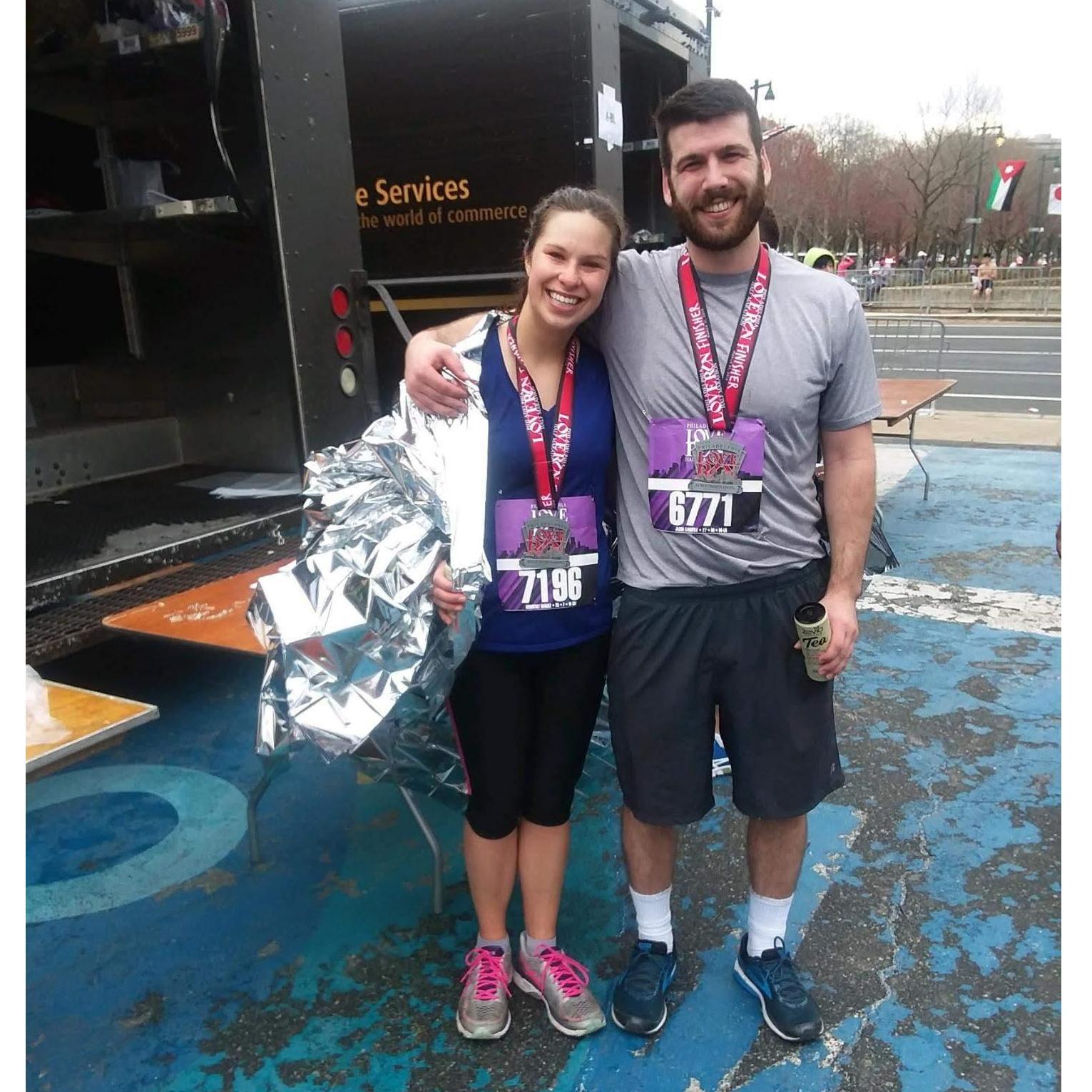We ran a half marathon!
March 2019