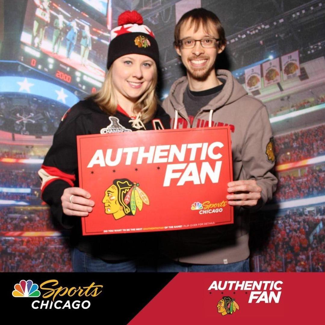 One of our favorite trips every year is to see the Blackhawks play in Chicago.