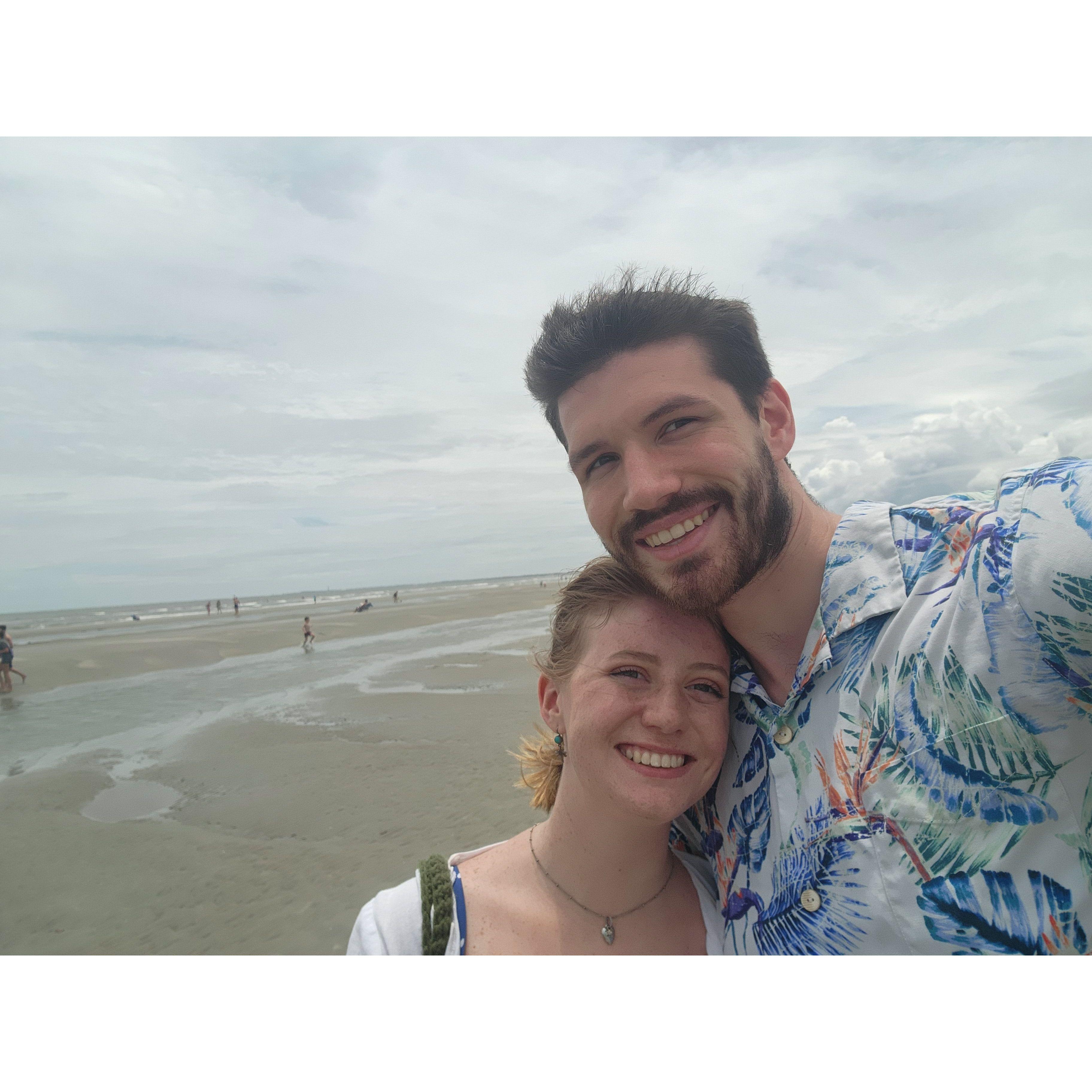 Our first beach trip