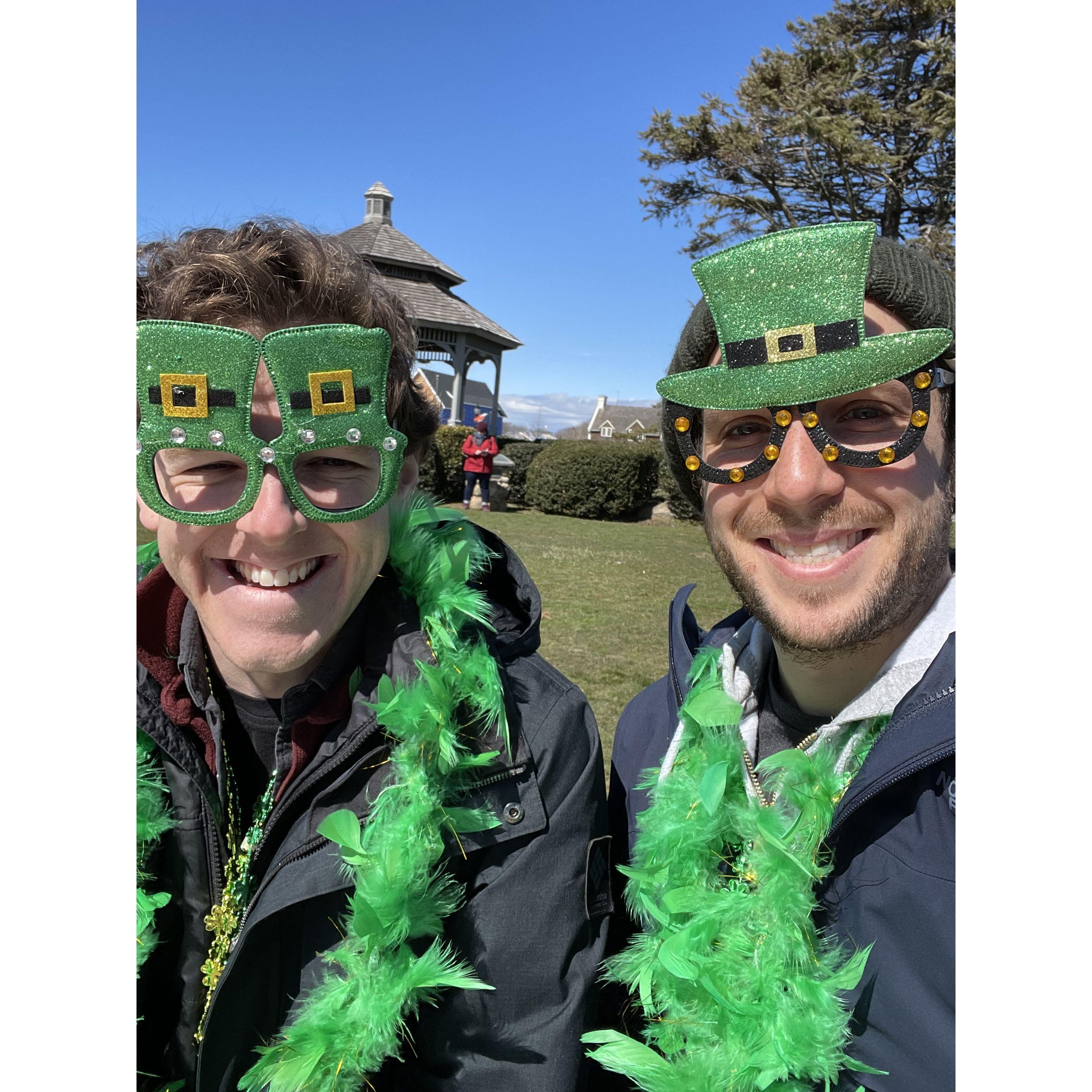 March 2022 - Montauk - Surprise St. Patty's Day Parade!