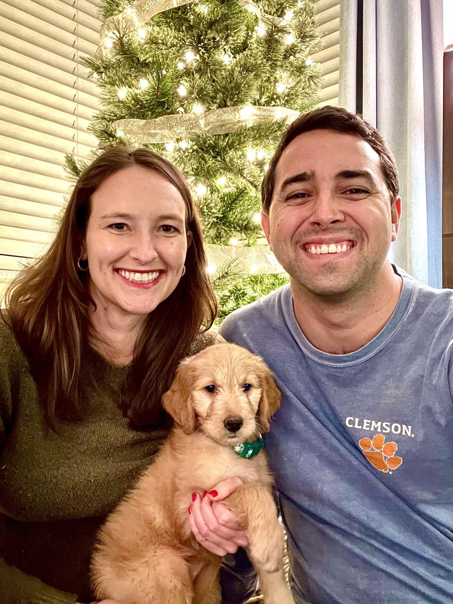 The day we brought our Madison Bear home!