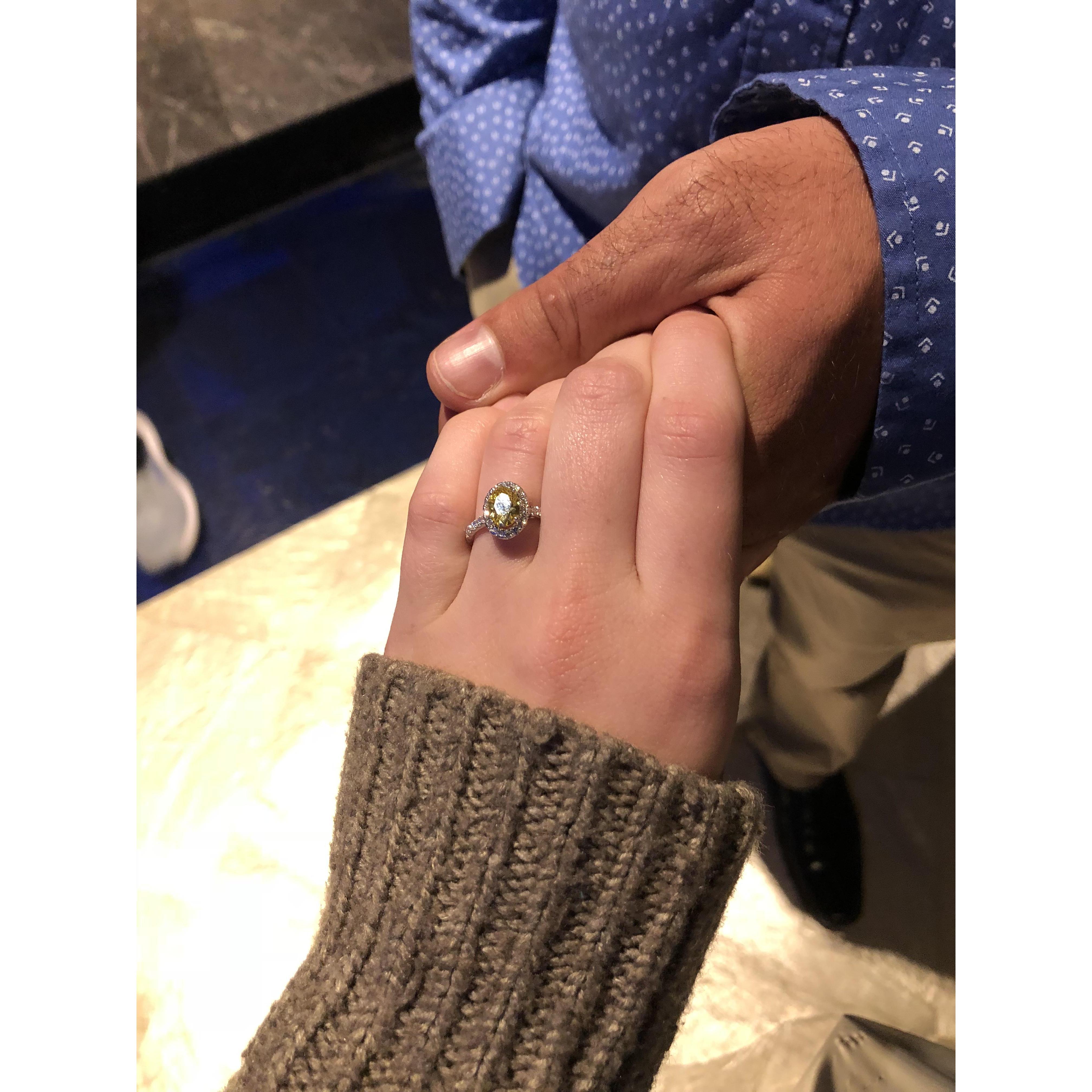 She Said YES!