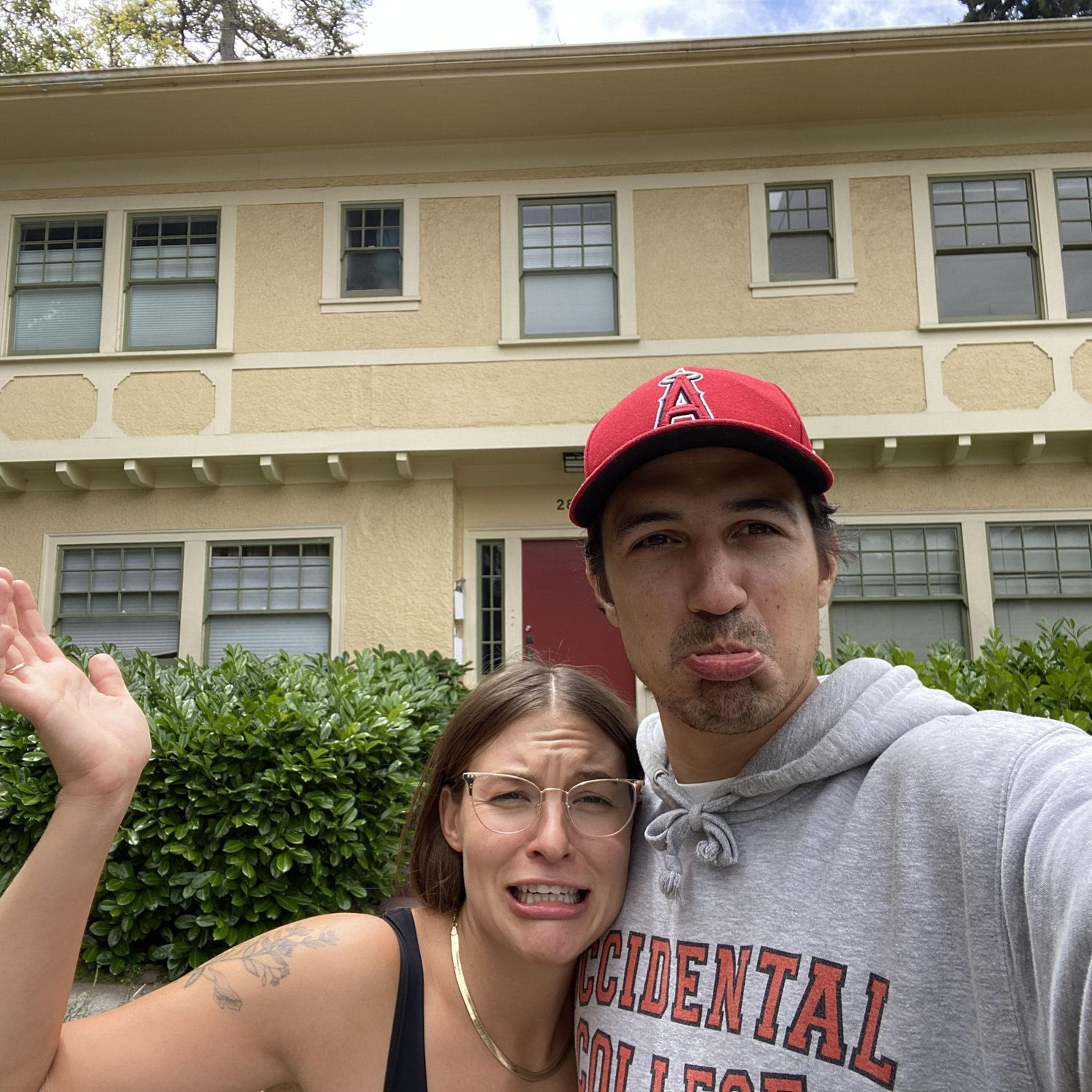 Out first apartment in Berkely