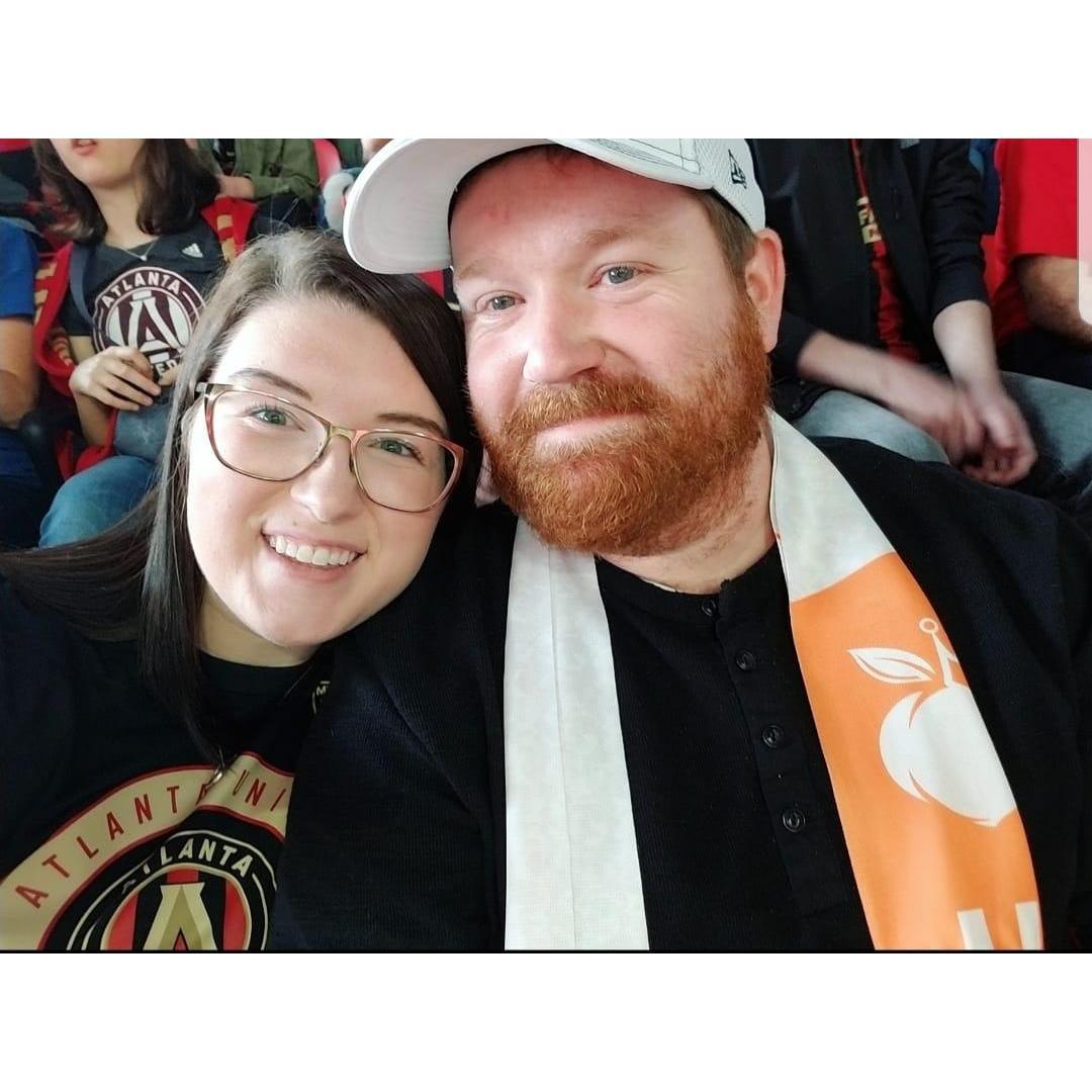 Our first Atlanta United Game, 2019!