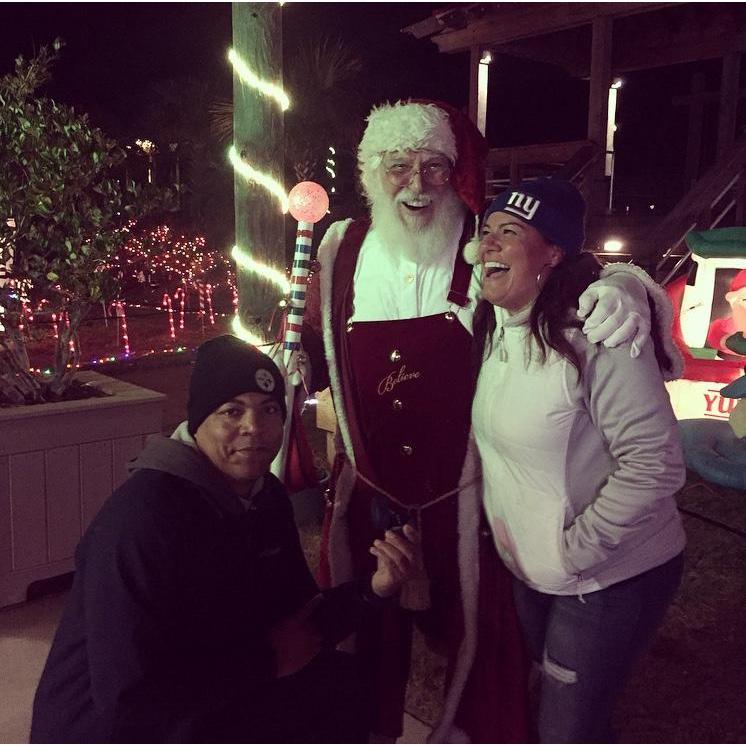 HE PROPOSED with SANTA! 11-24-18