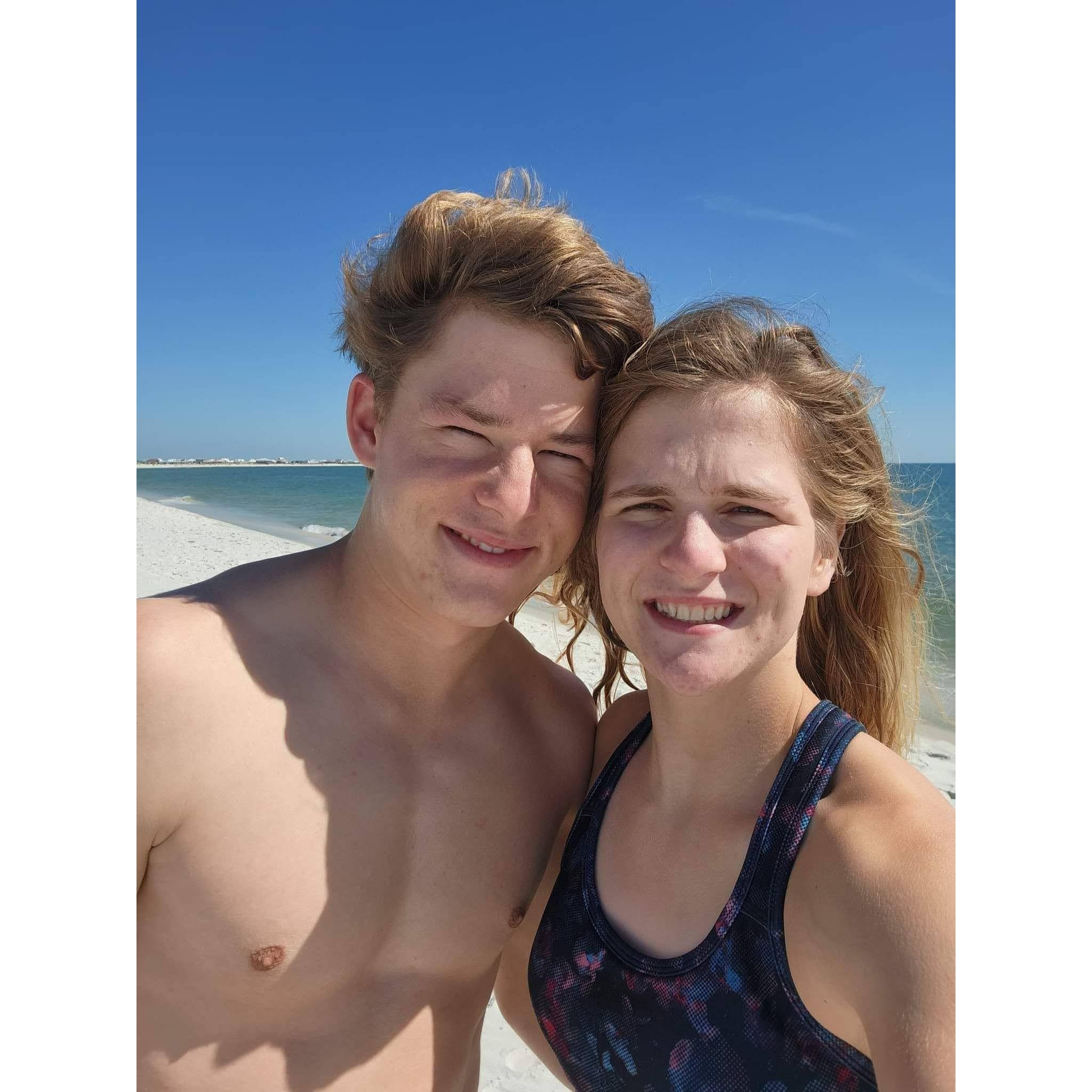 Hopefully, the first of many day trips to the beach