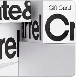 Crate & Barrel Gift Card