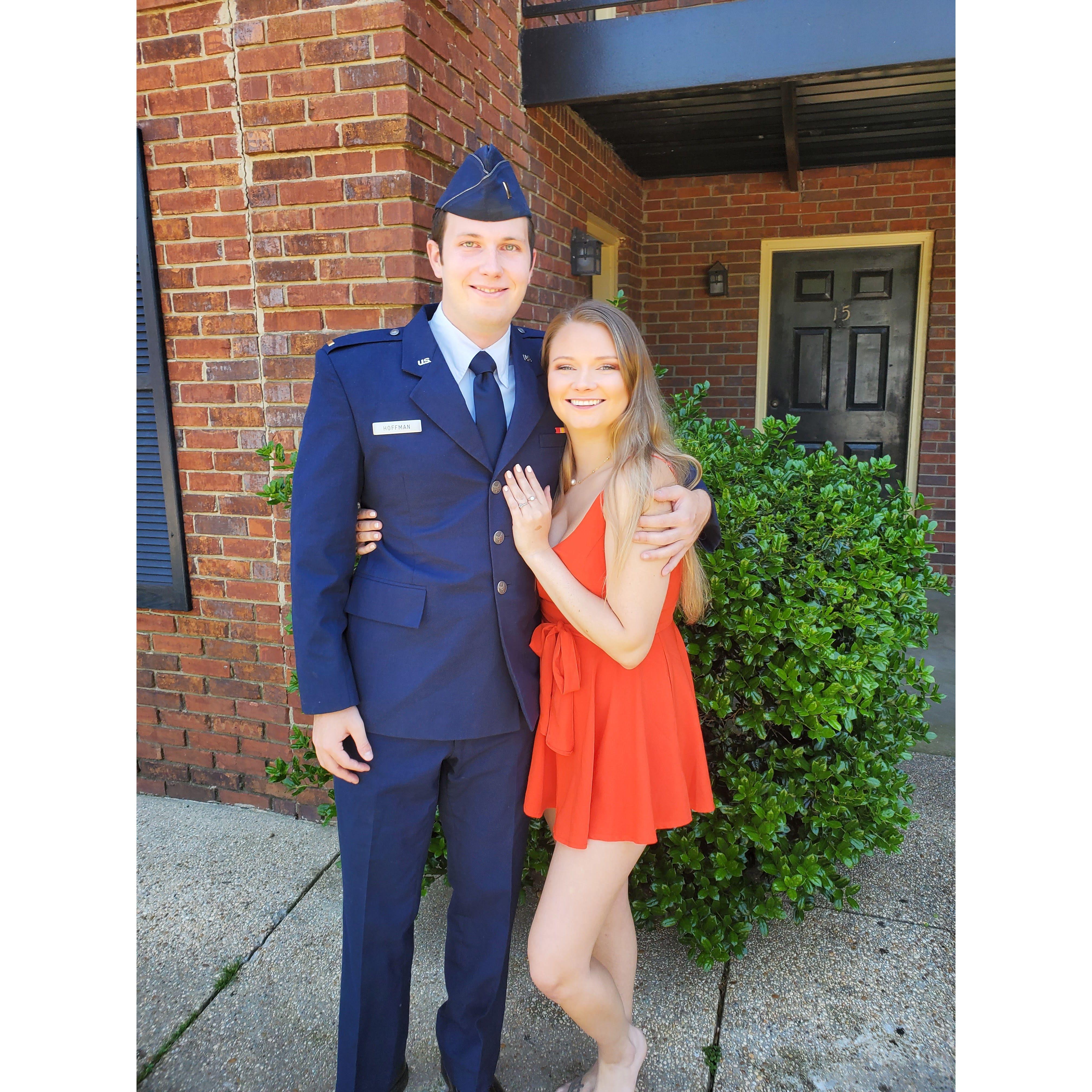 Ethan's commissioning!