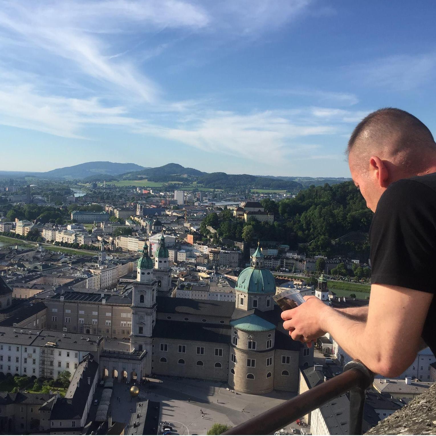 Salzburg, Austria: Murat visiting Mona for her 29th birthday (2017)