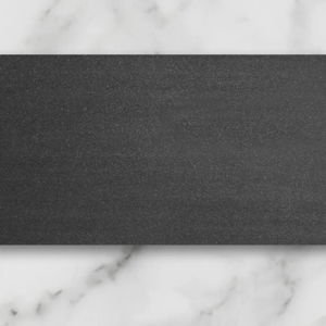 Asahi Black Professional Rubber Cutting Board, 15 x 8.2"