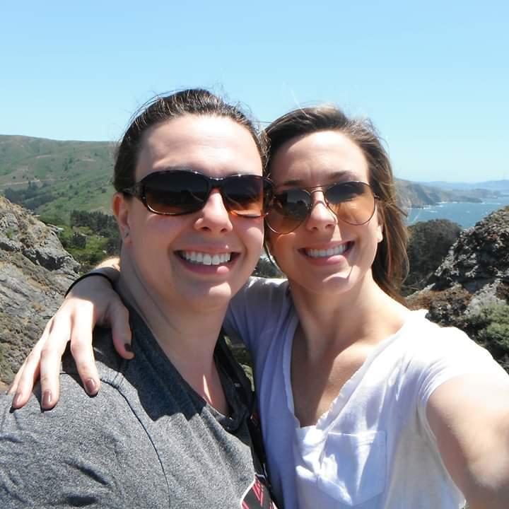 Our maid of honor- Debbie Russell