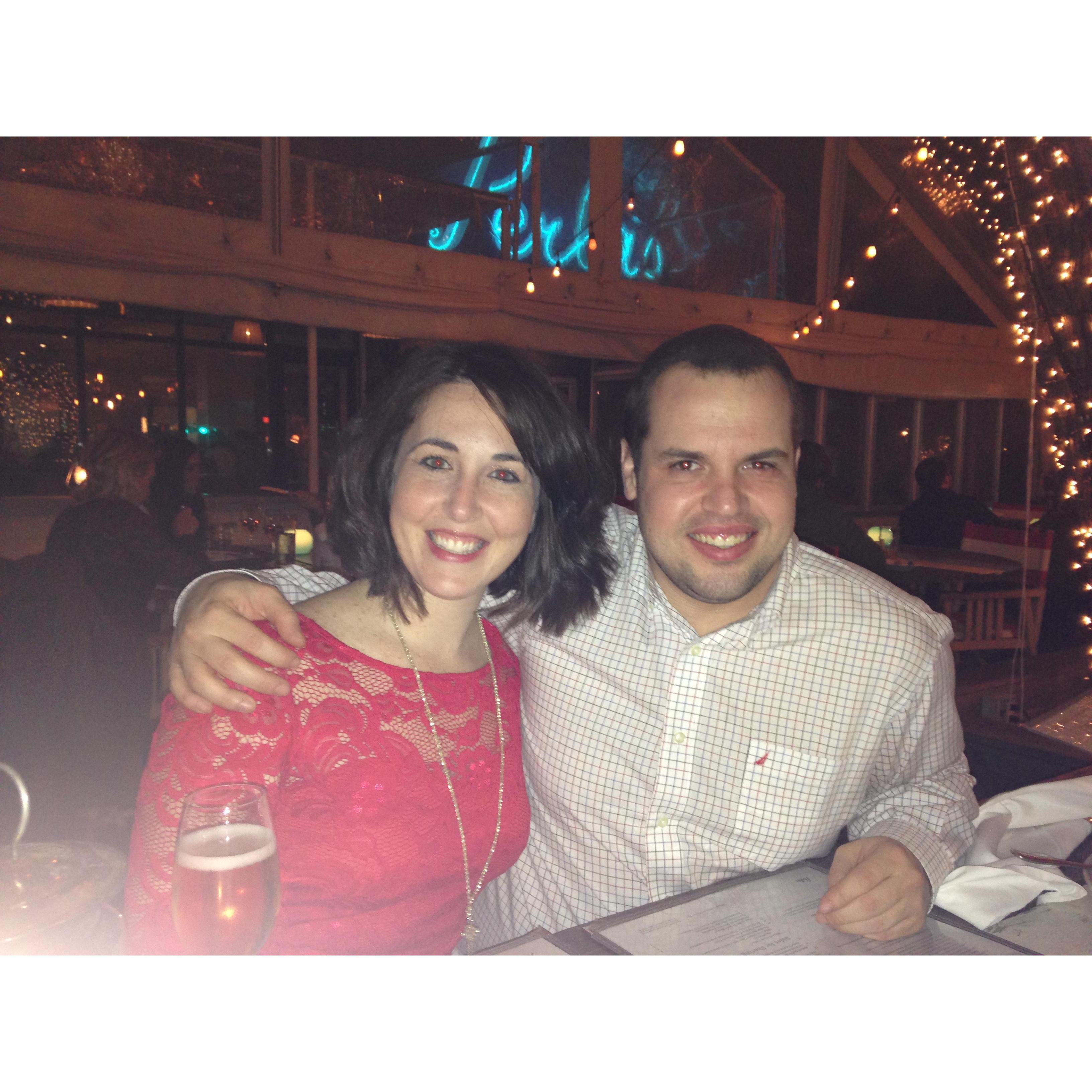 Our first New Year's together in Austin