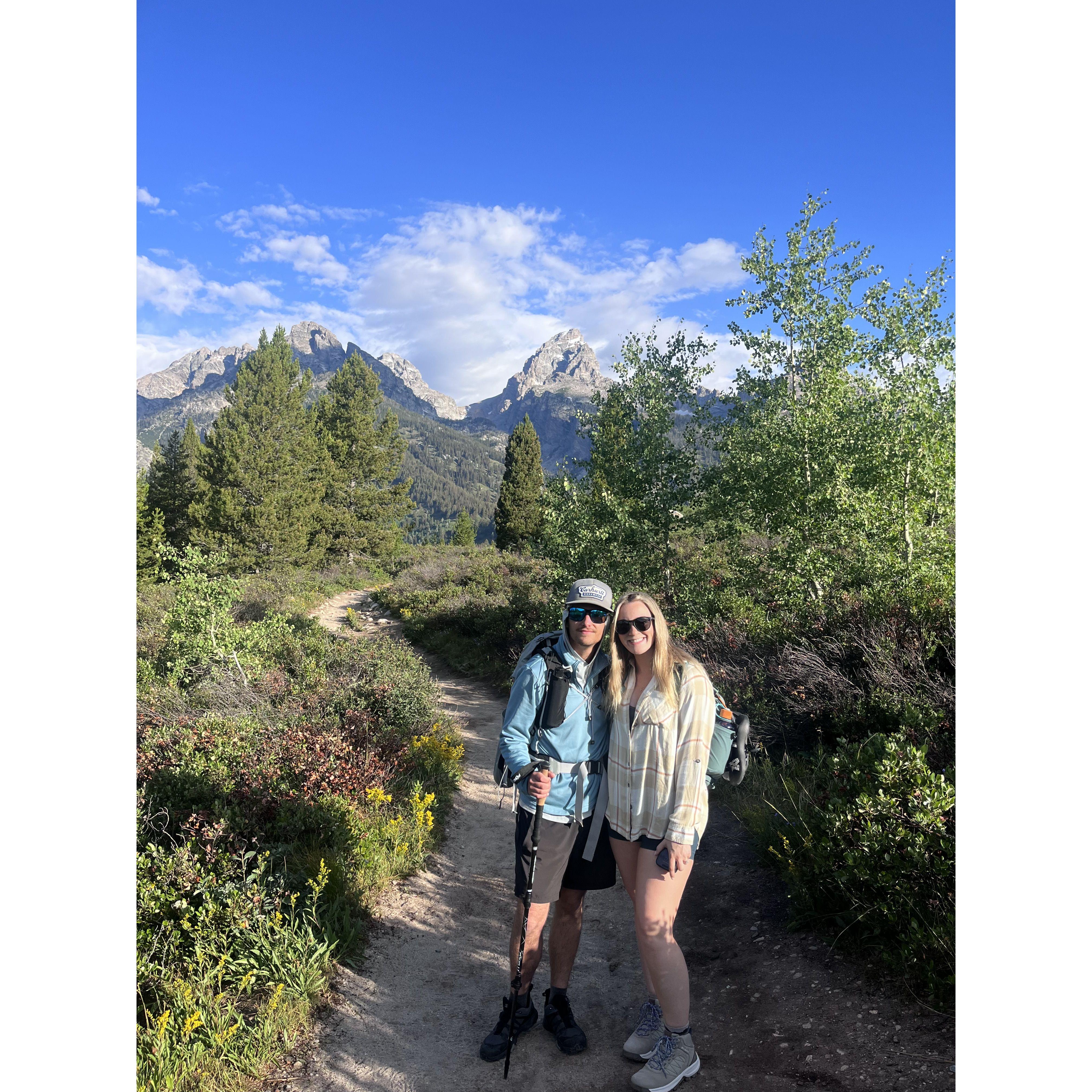 First Hike as Fiancés