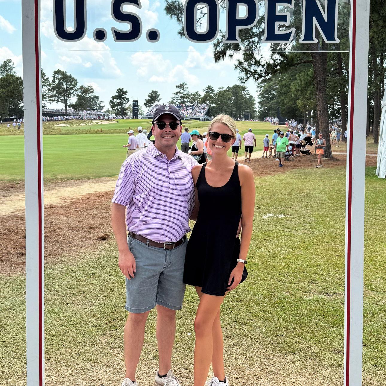 Enjoying another day of the 2024 US Open at Pinehurst, NC.