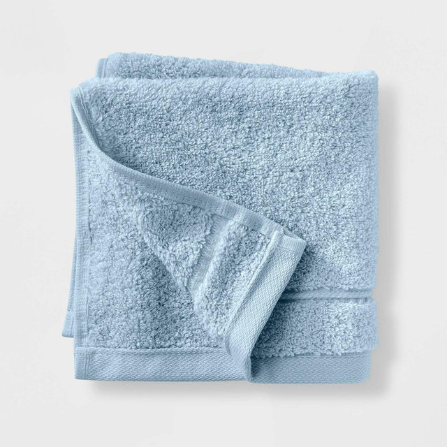 Modal Washcloth Light Sky Blue - Casaluna™