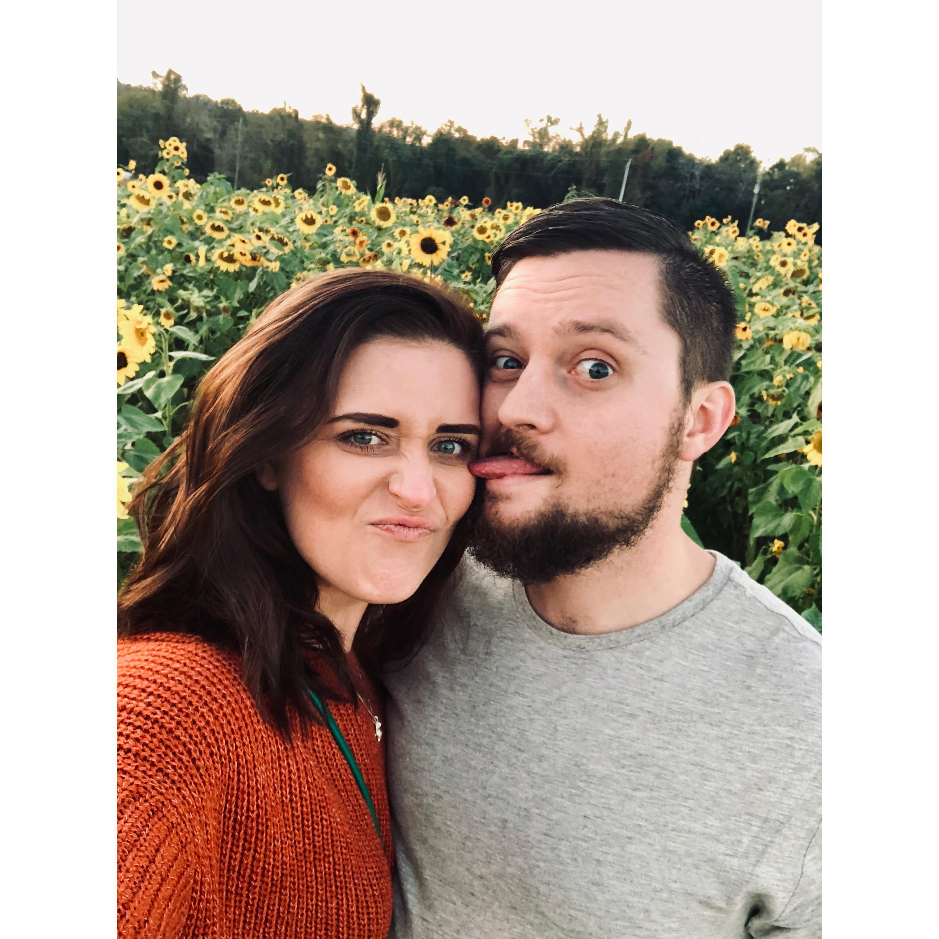 At this point we were doing long distance. We had gone over two months without seeing each other.