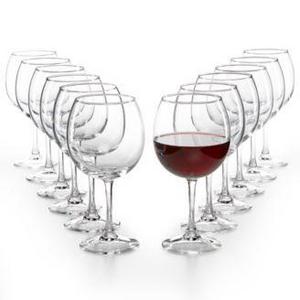 Martha Stewart Collection - 12-Pc. Red Wine Glasses Set, Created for Macy's