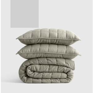 European Linen Box Quilt Set
