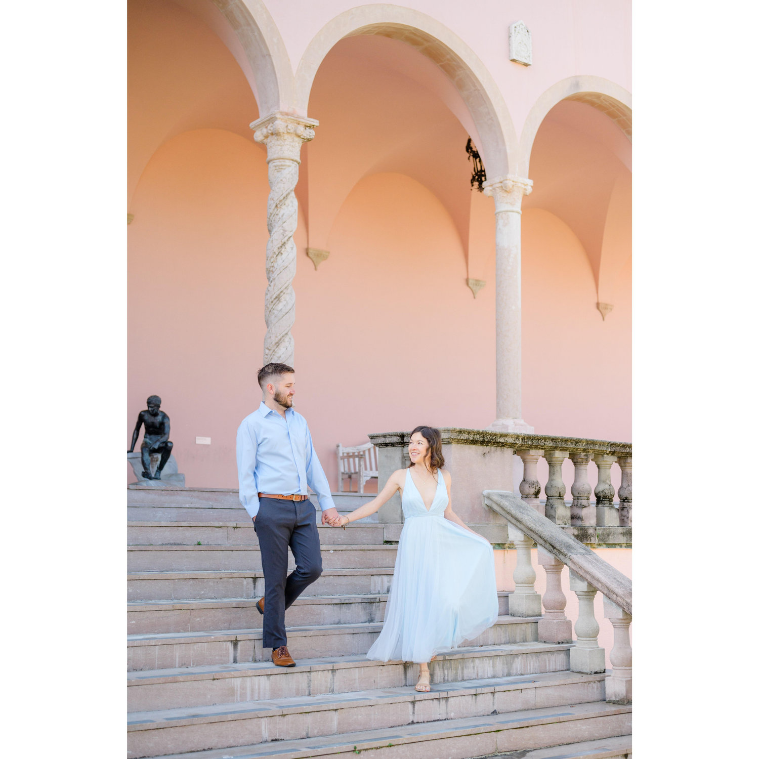 Engagement session at Ringling Museum!