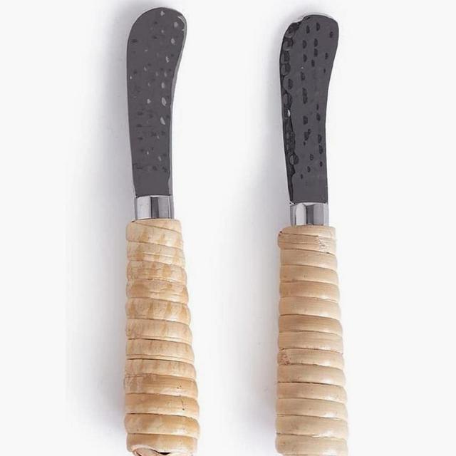 Wicker Weave Spreaders Set of 2