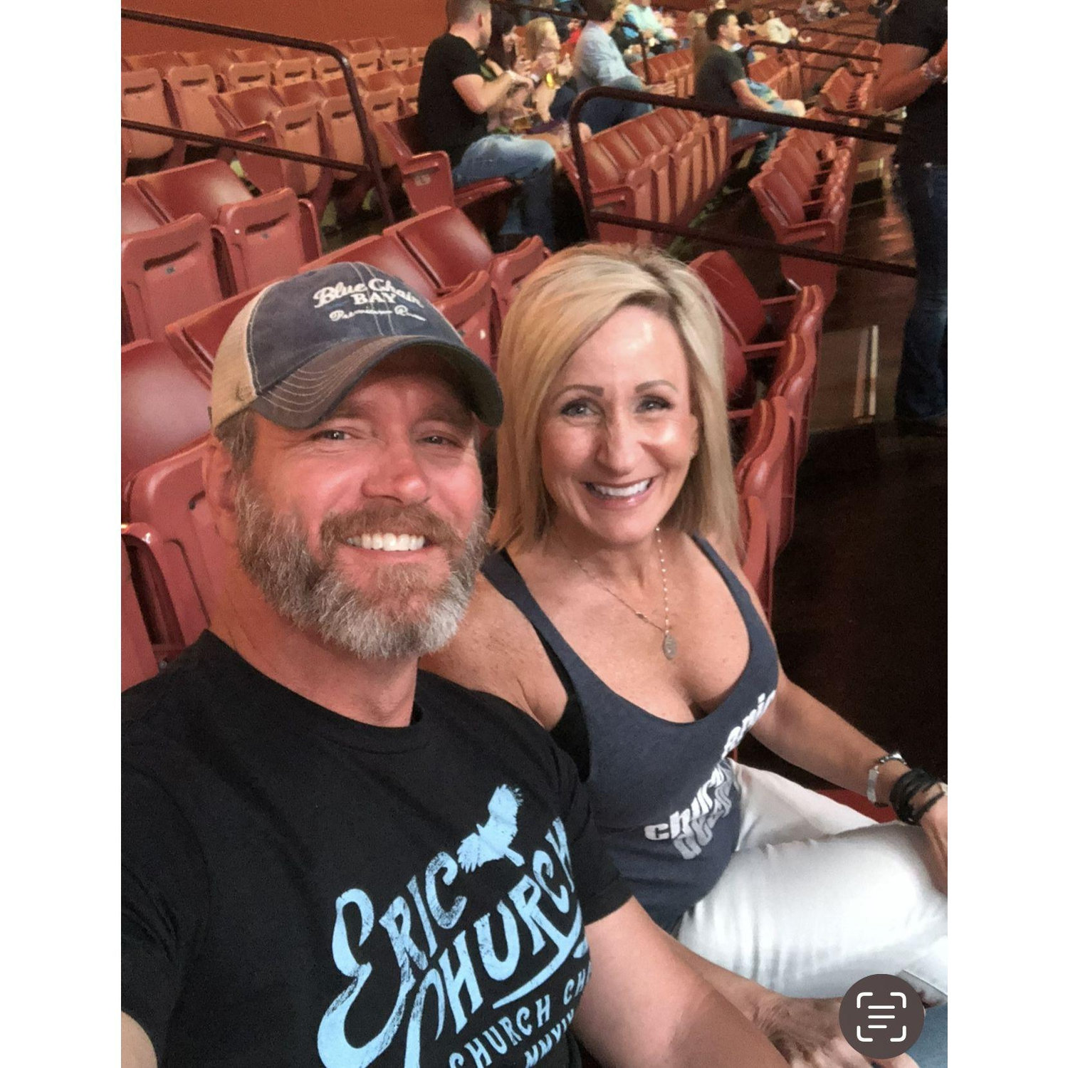 2019 - Eric Church concert - he's one of our favorites