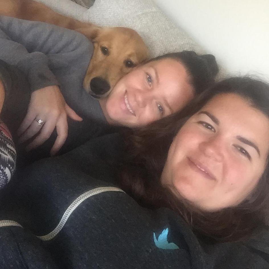 family cuddles on our fave couch