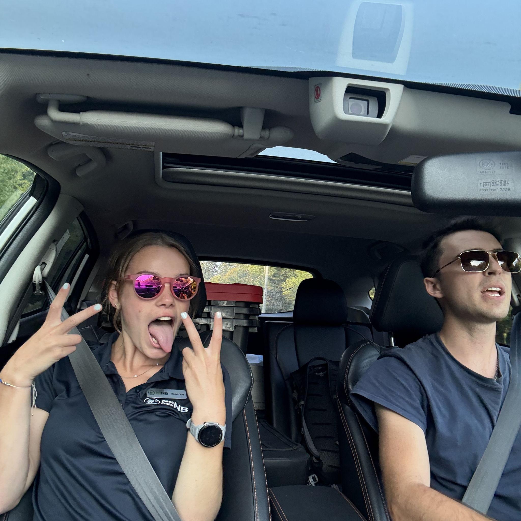 Driving home from work