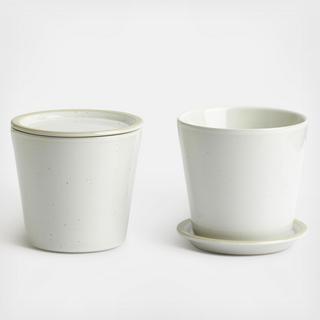 Urban Dining 4-Piece Thermal Mug Set with Lid