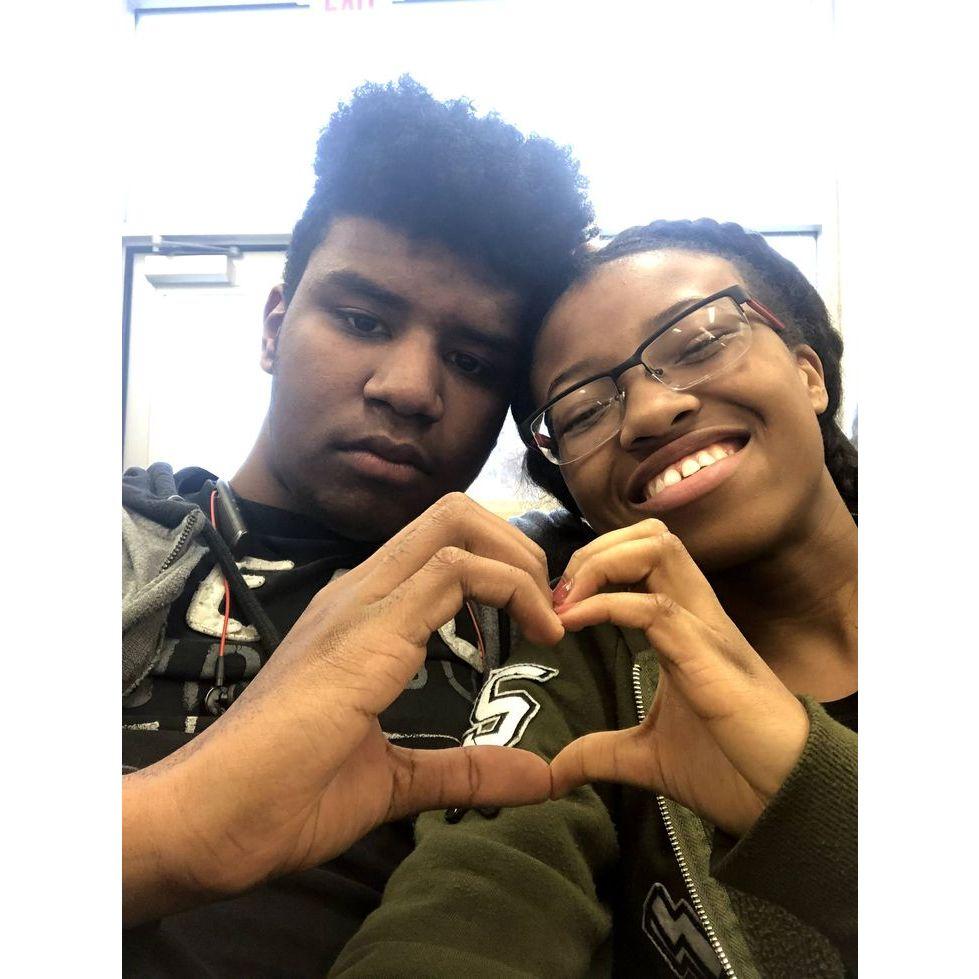 We would always meet up during lunch time in school. So many laughs and smiles!