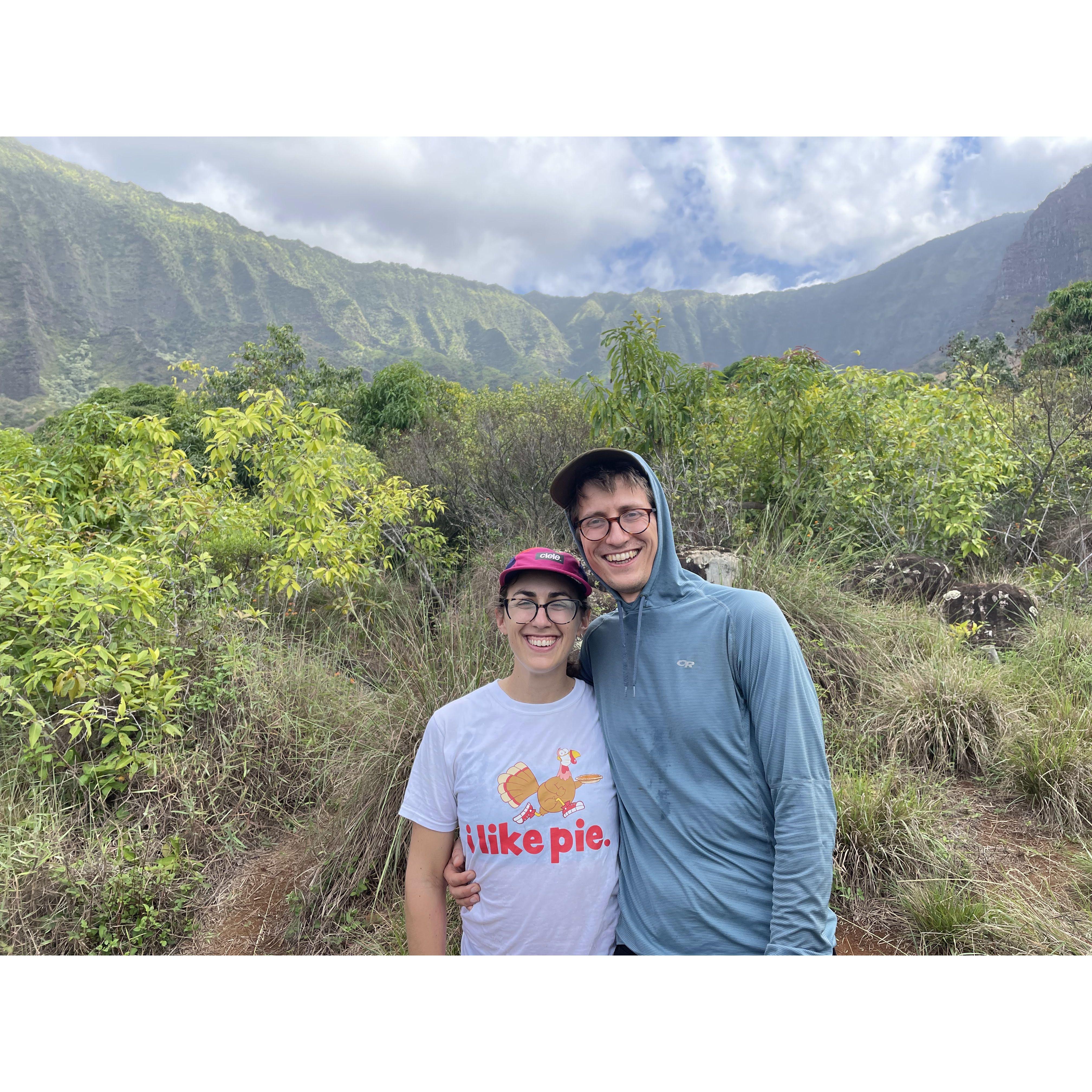 Na Pali Coast backpacking, Hawaii, 2021.