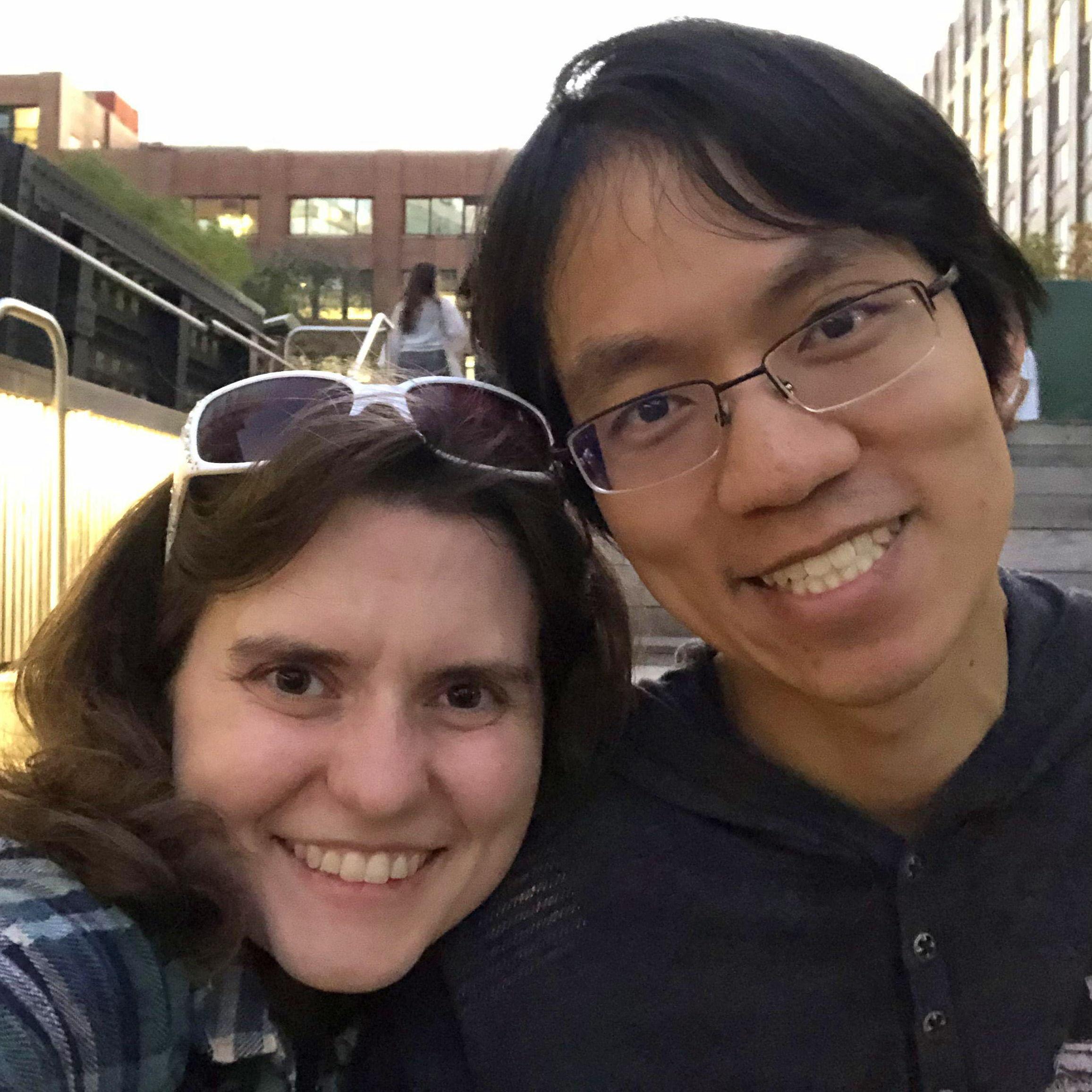 Revisiting the place where we first met 10 years later. Can you guess where this is? ~October 21, 2024~