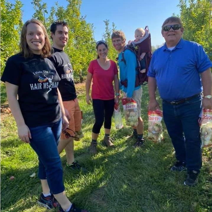 apple picking with the Boyds
