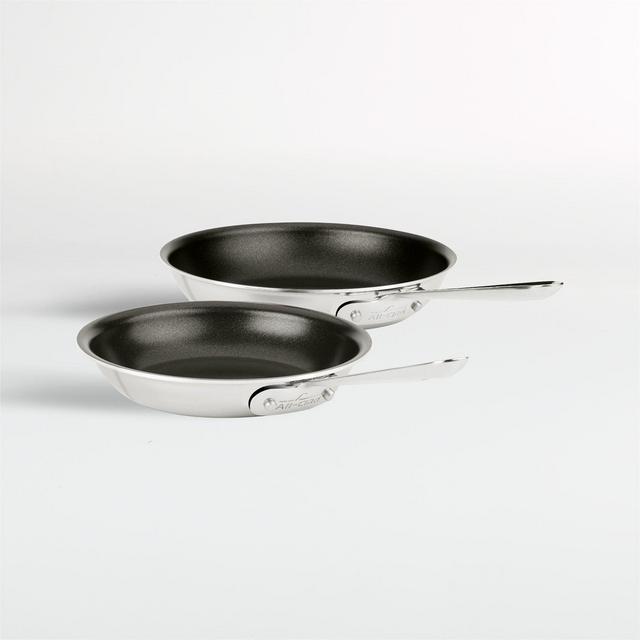 All-Clad ® d3 Pro Stainless Non-Stick Fry Pans, Set of 2