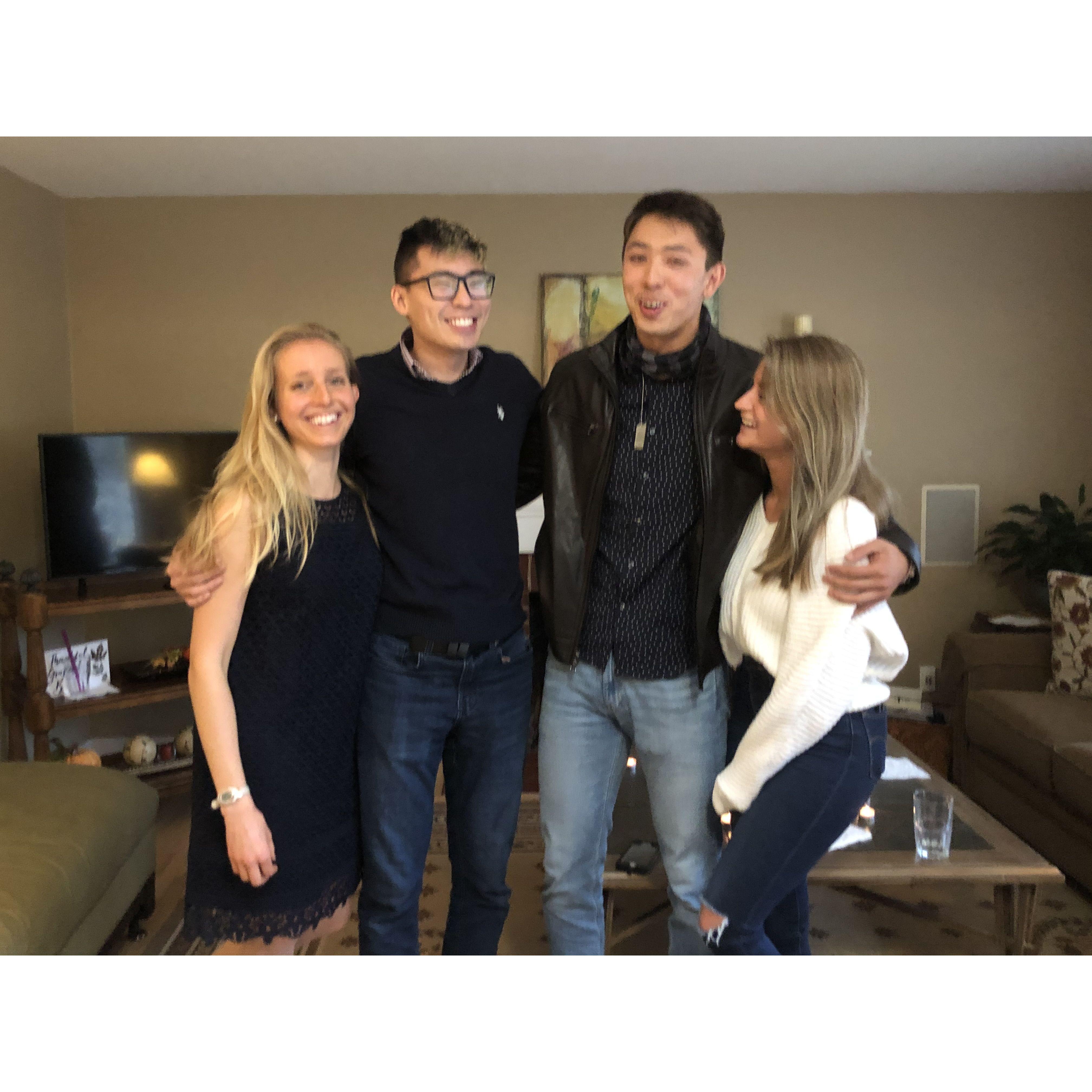 Never a lack of laughter in this family!
(Oct, 2020)