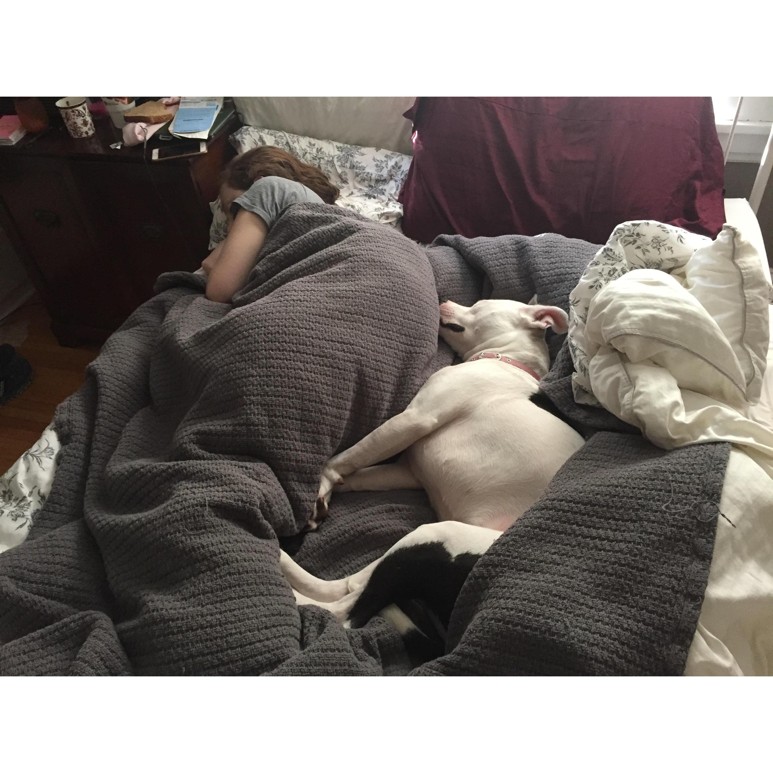 Lol, this is just one of my favorite photos. Both of my girls passed out.