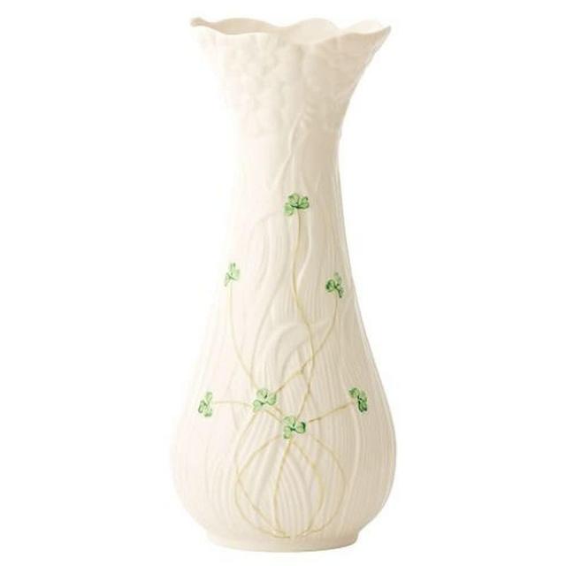 Belleek Reed & Barton Daisy 10.6-Inch Vase