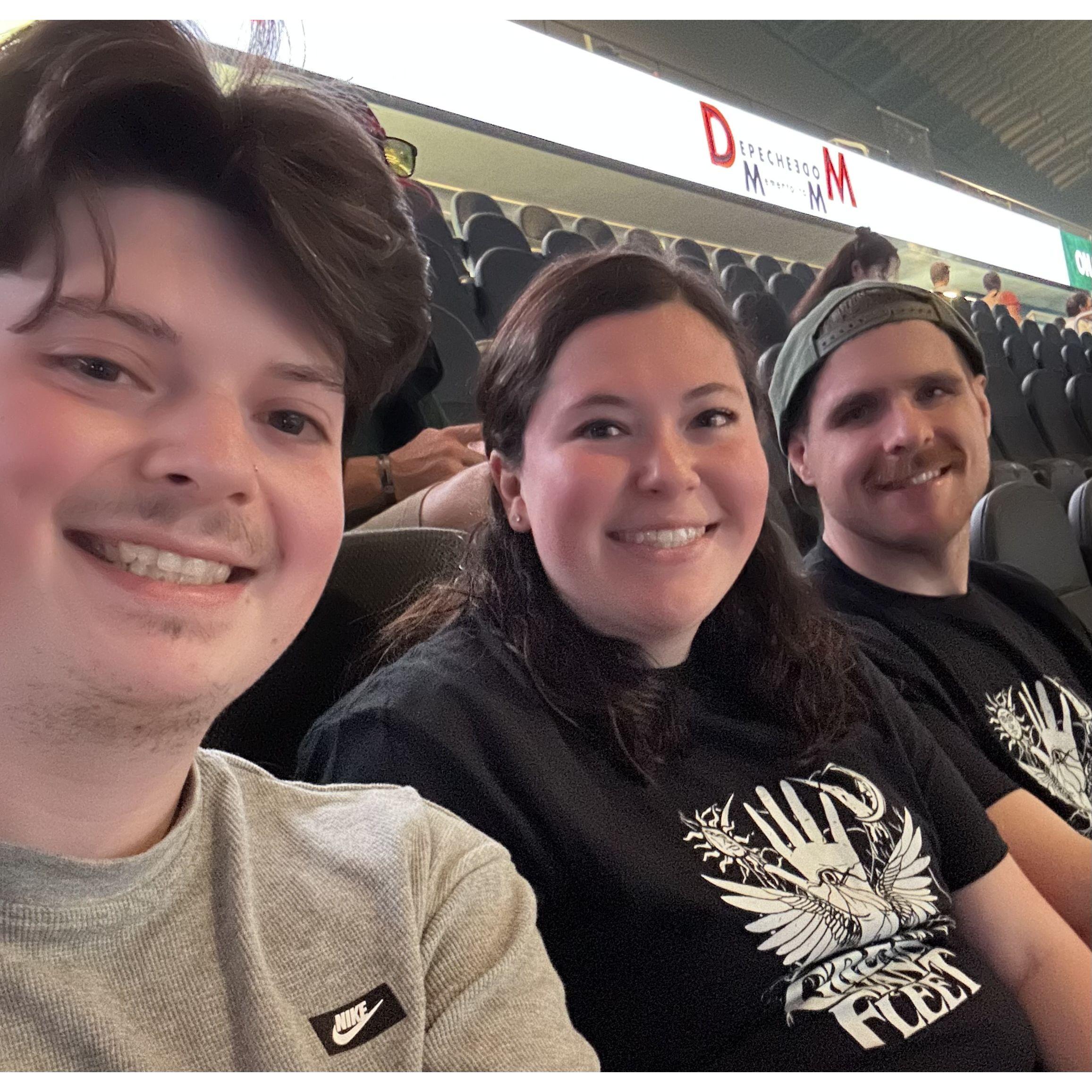 Our second Greta Van Fleet concert- our current favorite band!