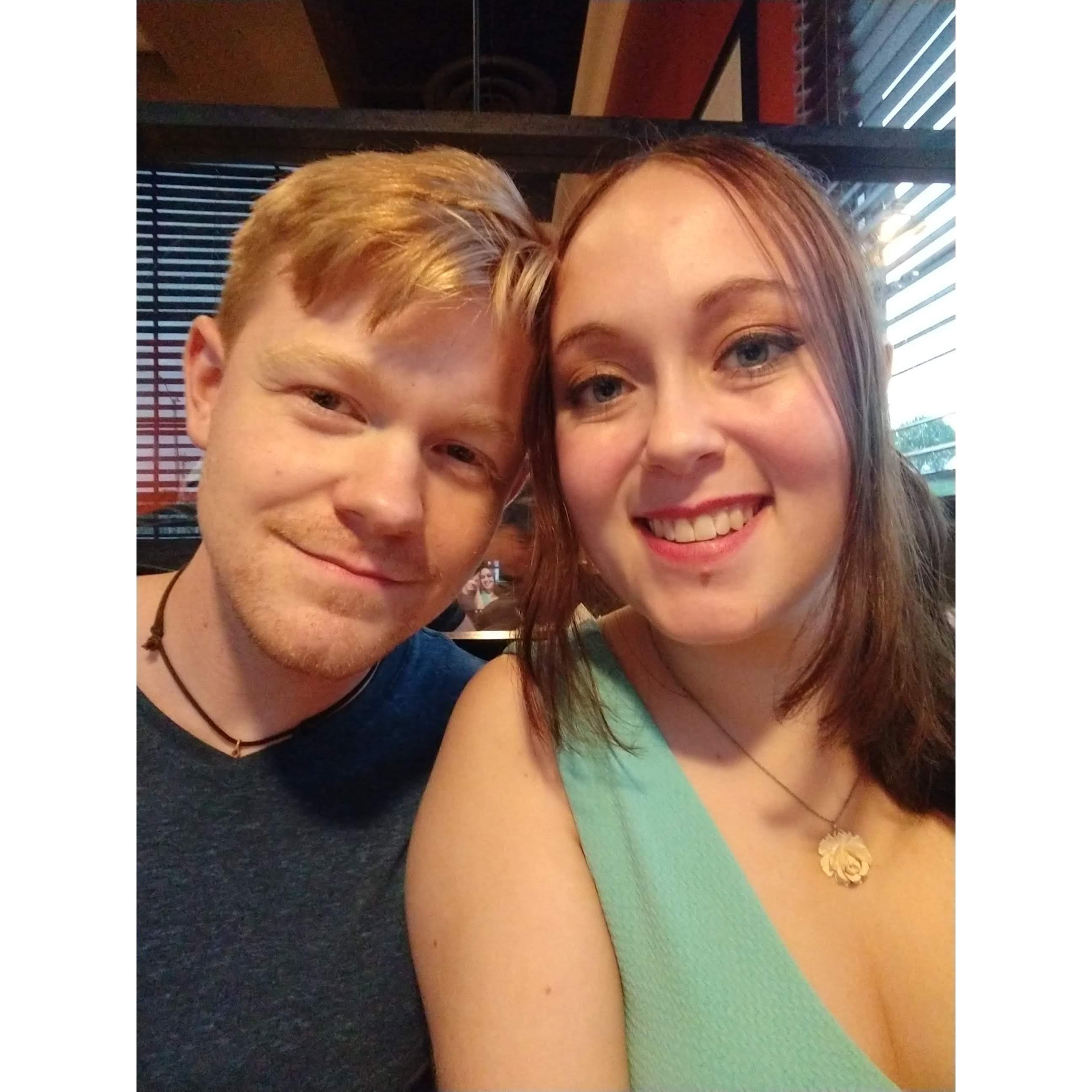 First anniversary photo