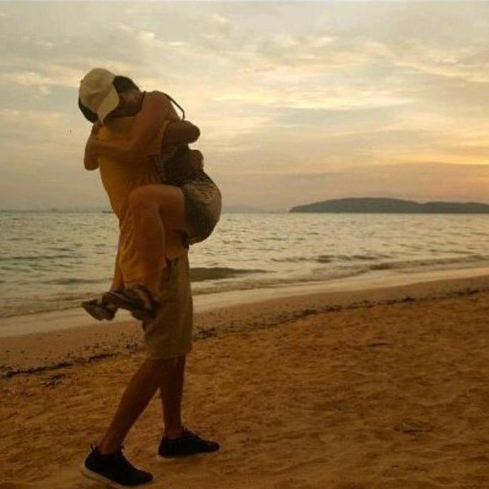 The moment right after the proposal!