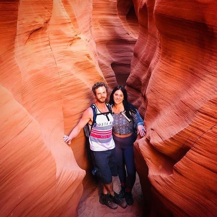 Slot Canyon, Southwest Adventure 2019.