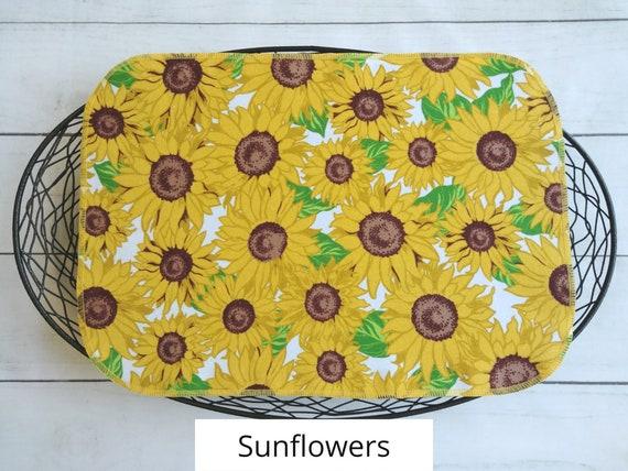 Paperless paper towels 12 10x14, Reusable paper towels, Kitchen unpaper towels, Zero waste, Bee decor