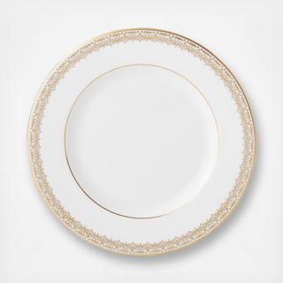 Lace Couture Gold Salad Plate