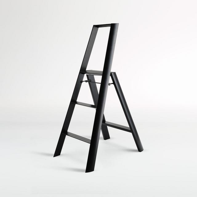 Hasegawa 3-Step Black Folding Step Ladder