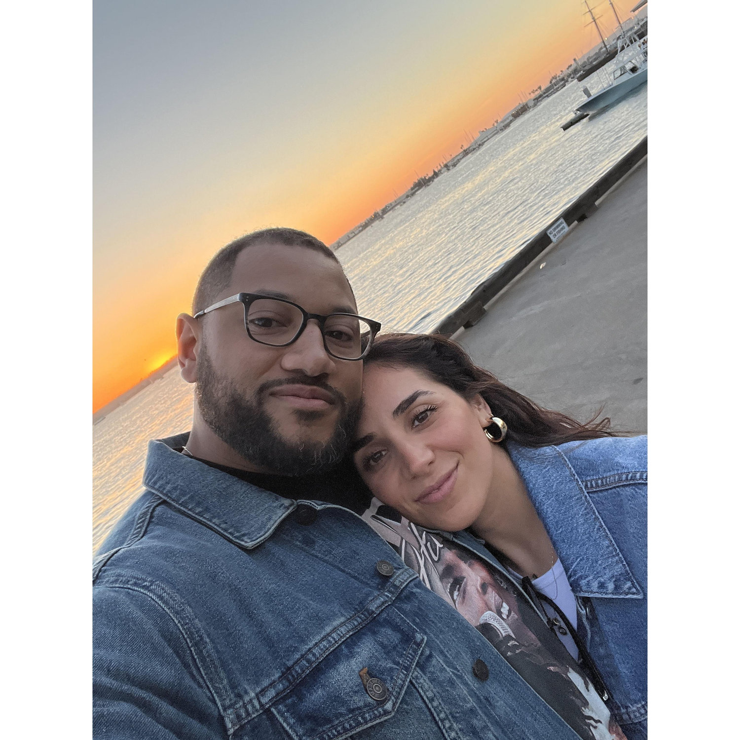 Sunset walks in San Diego