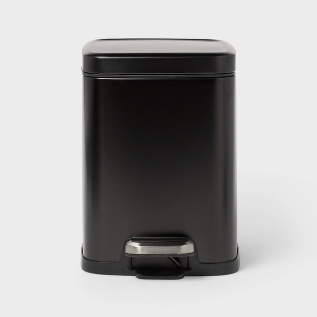 4L Step Trash Can Stainless Steel - Brightroom™