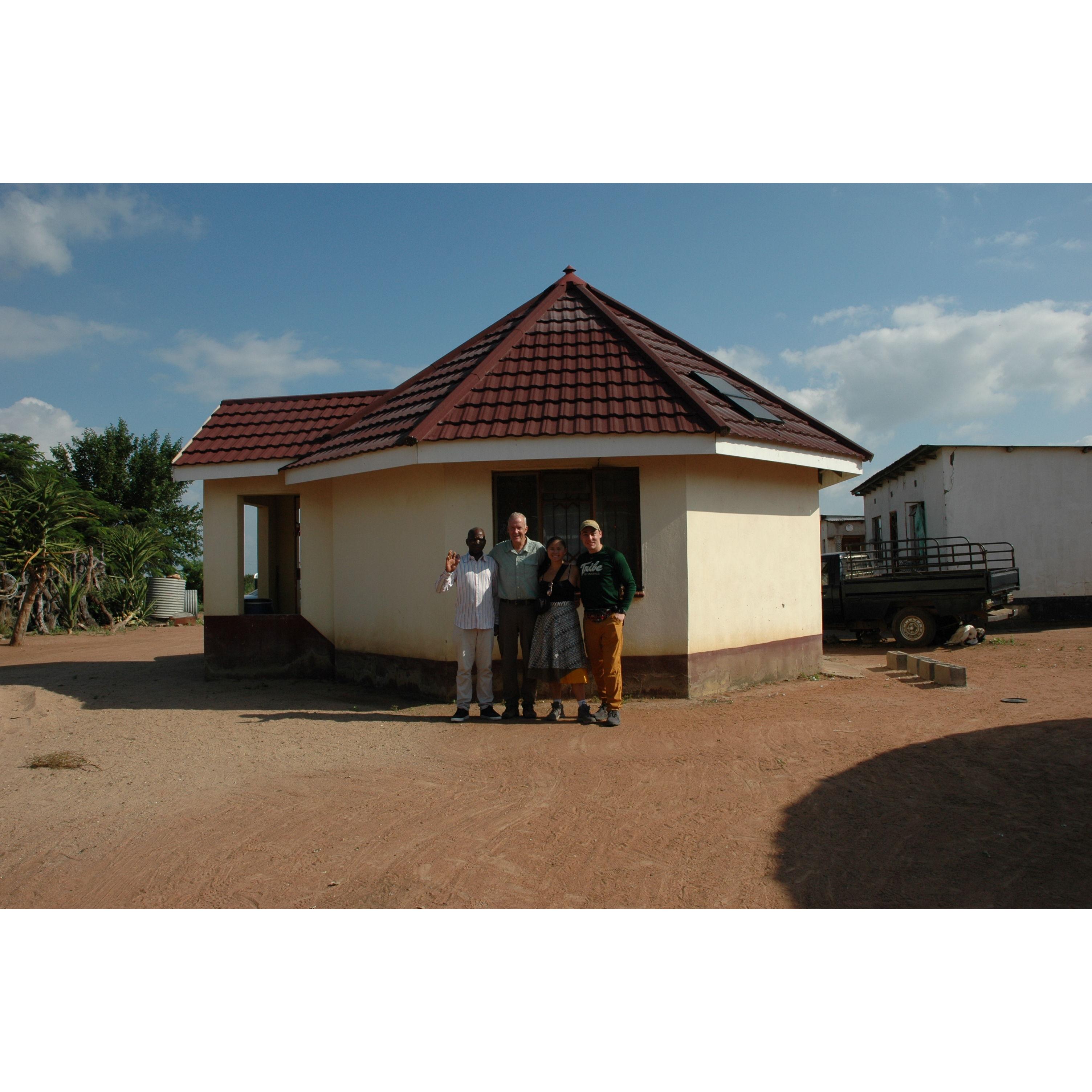 At Brian's homestead with him and his friend Bekki