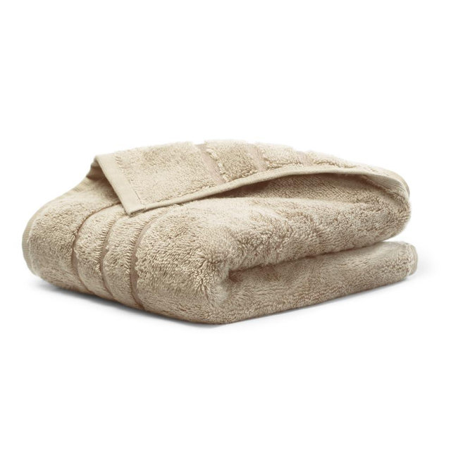 Cariloha Hand Towel | Stone | 16"x24" | Turkish Cotton & Viscose Material Blend | Extra Smooth and Highly Absorbent