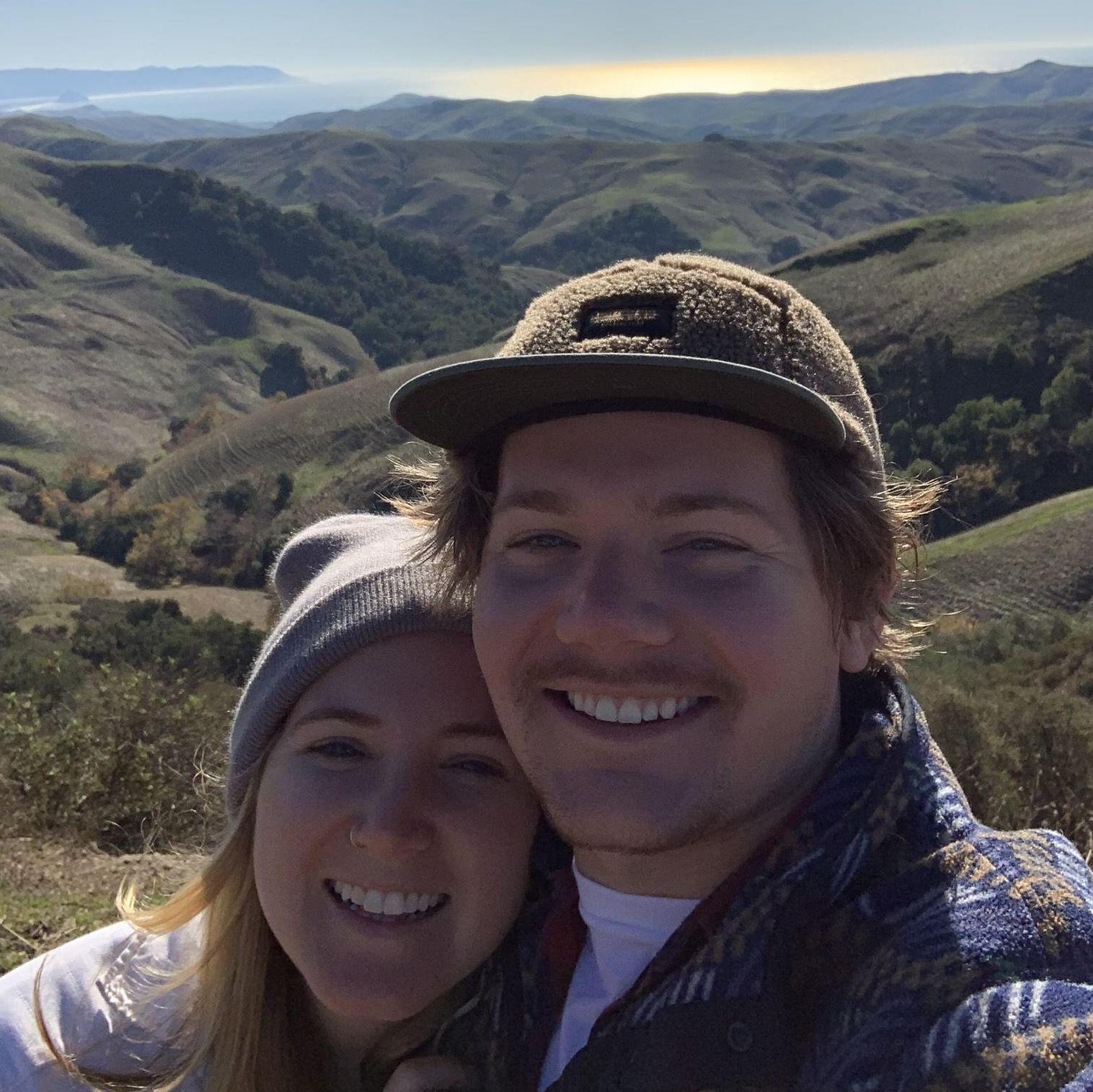 This was December 31, 2019 as we made our first ever trip up the California Coast together!