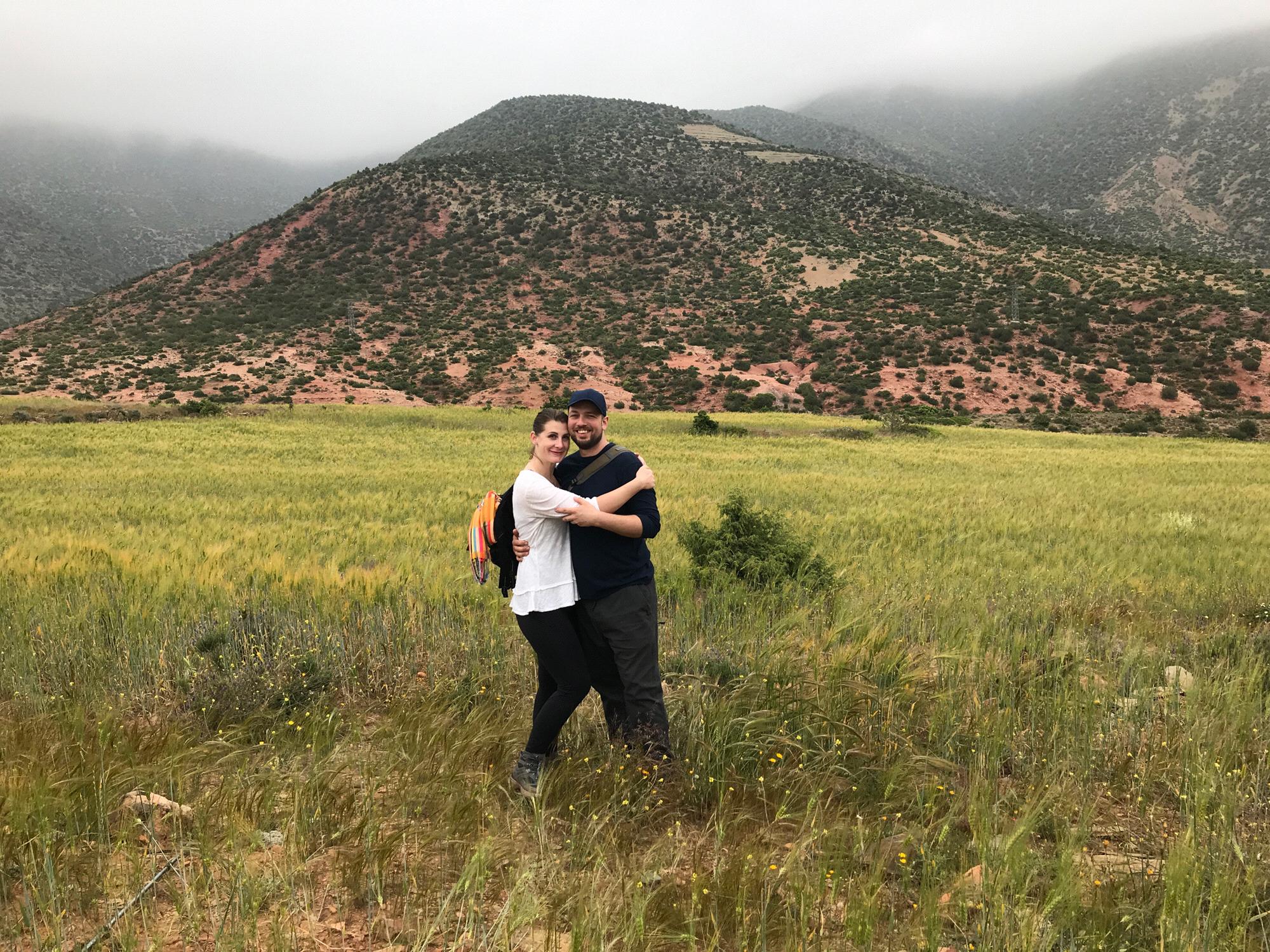 Hiking in the Atlas Mountains, Amizmiz, Morocco, May 2018